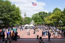 Diag with students attending Festifall