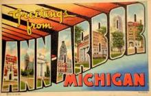 Ann Arbor Greeting Card